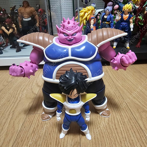 SHF 드래곤볼 노박스 전투복 오반 및 도도리아 일괄 판매