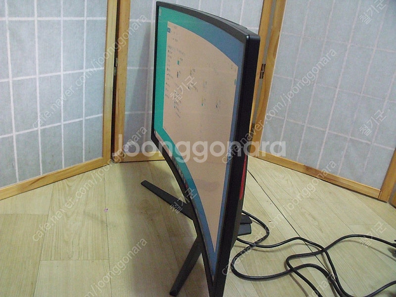 레안텍 LED 커브드 27인치 144HZ 모니터--2