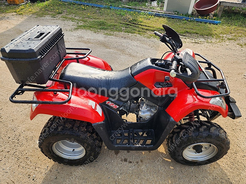 충남 )) 킴코 MXU 125 ATV 판매합니다--2