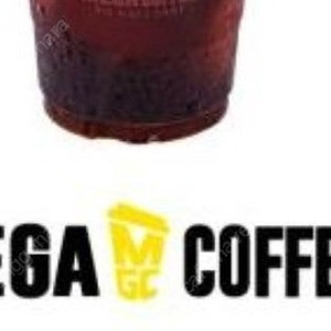 메가커피 아이스 아메리카노 기프티콘1600원