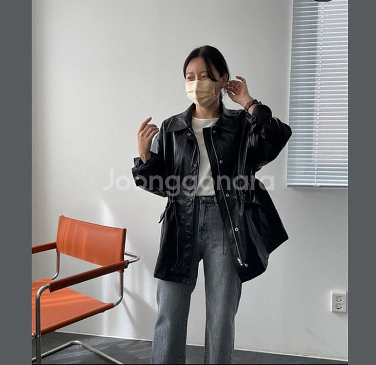 레더자켓 새상품--2