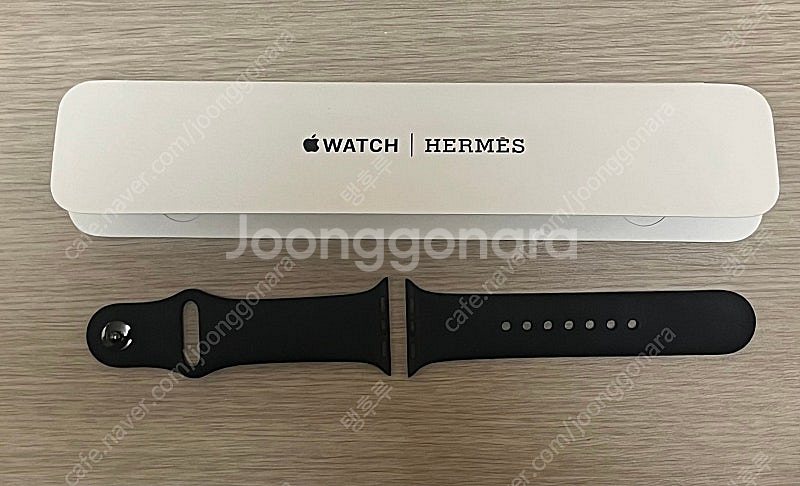 애플워치 에르메스 누아르 실리콘 블랙 스트랩 40 44--0