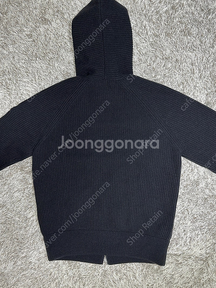 [L] 정품 몽클레어 트리콧 패딩 믹스 후드 가디건--2