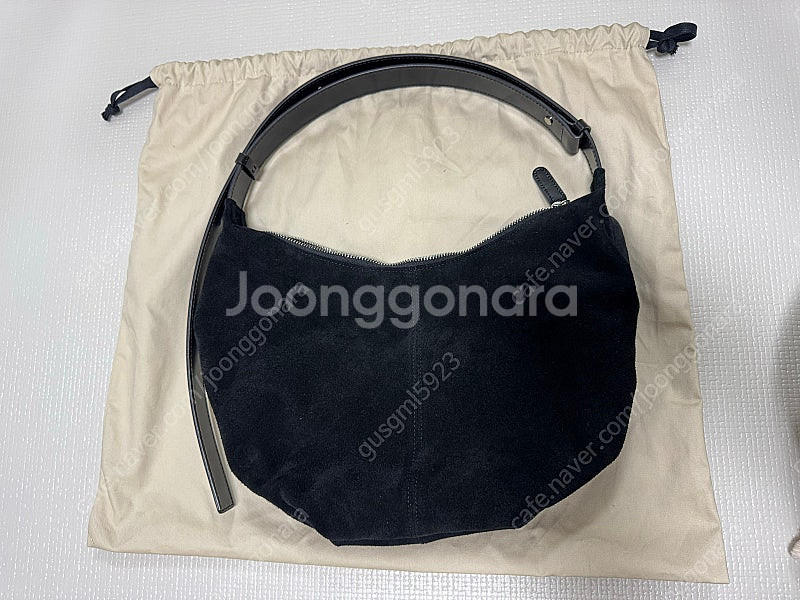 낫띵리튼 Shoulder leather bag (Bla...--1