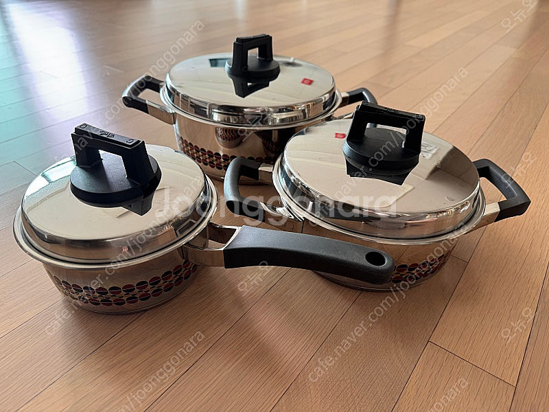 Fissler 휘슬러 냄비 3종 세트--0