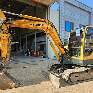 현대 R55i산 2012년식 코끼리집게 회전라인 02 중고굴삭기
