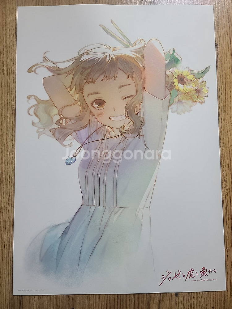 조제 호랑이 그리고 물고기들 극장판 애니 A3 포스터 ...--1