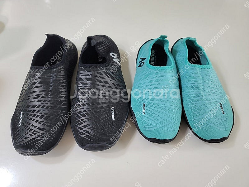 아쿠아슈즈 남성260 여성230 ㅡ1회사용--0