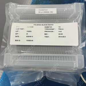 4인치 실리콘 웨이퍼 / Si wafer