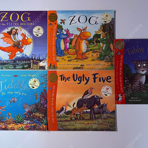 잠수네) Julia Donaldson x Axel Scheffler 5종+CD 줄리아 도널드슨 영어 그림책(택포)