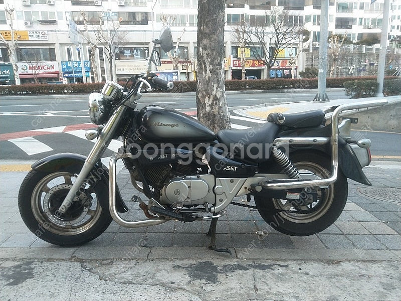 미라쥬 250cc 오토바이 인젝션엔진 . 부산--1