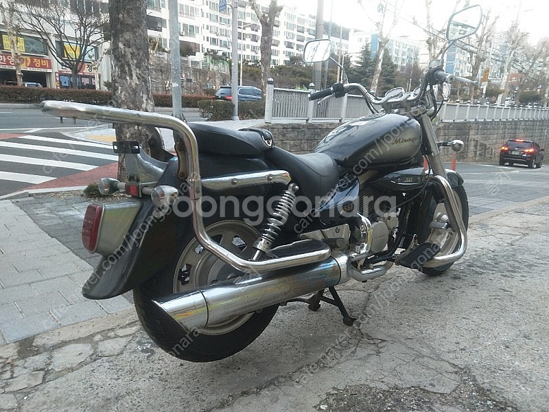 미라쥬 250cc 오토바이 인젝션엔진 . 부산--4