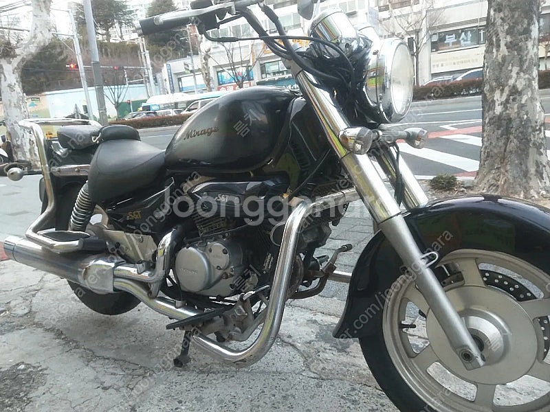 미라쥬 250cc 오토바이 인젝션엔진 . 부산--9