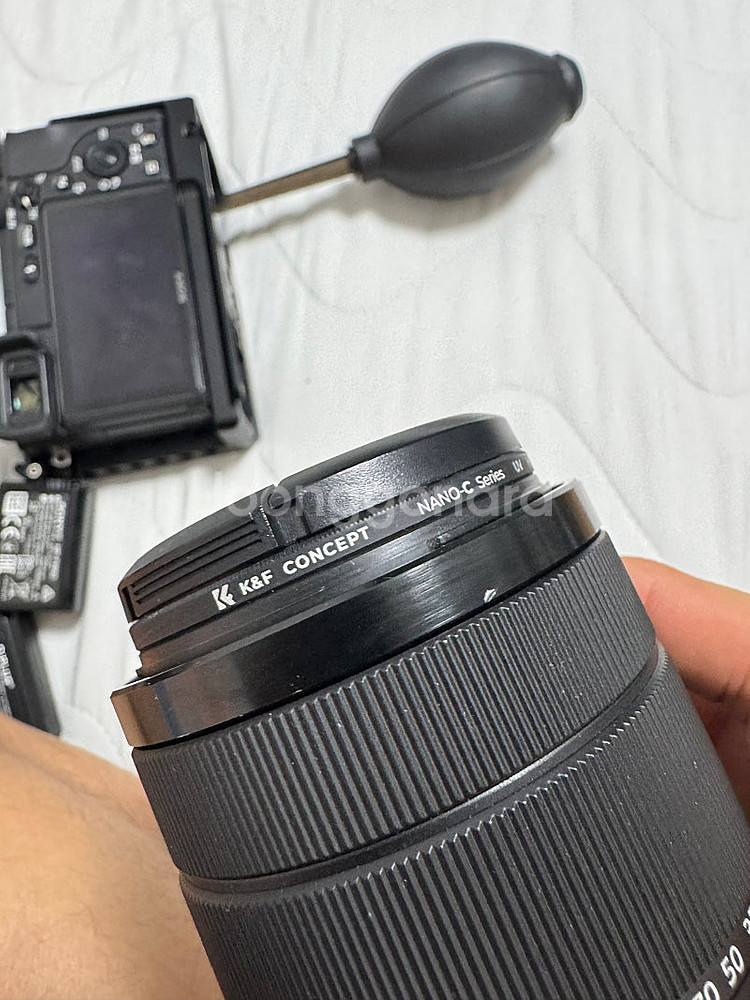 소니 a6400 미러리스+E18-135 렌즈--8