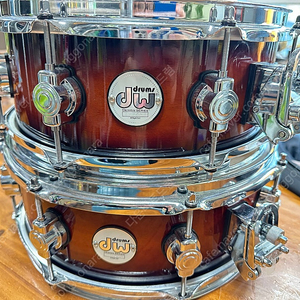 DW design 12", 13"스네어 판매 합니다