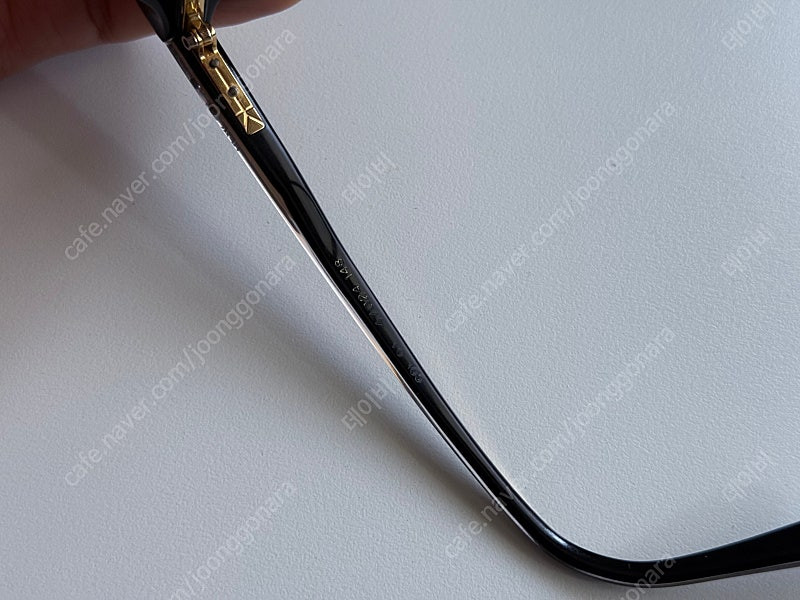 YUICHI TOYAMA.5 BEACON C1 Black Gold 유이치 토야마 비콘 안경 판매 블랙--8