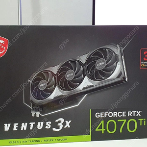 MSI 4070TI 벤투스 팝니다