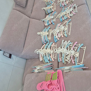 길이조절 옷걸이