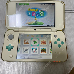 S급 닌텐도 new 2ds xl 동물의 숲 에디션 풀박스