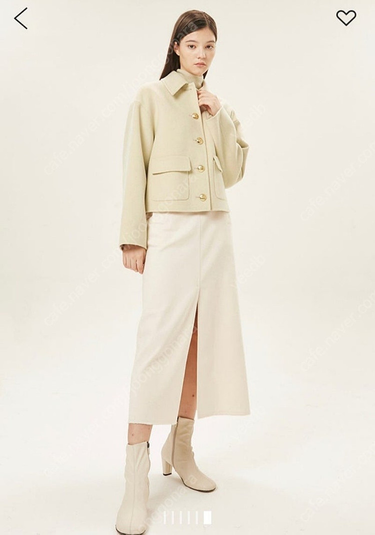 한섬 타임 TIME 슬릿 데님 스커트 오트밀 롱스커트 더캐시미어 랑방 시스템 마인 가디건 니트 팬츠 원피스 자켓 셔...--4