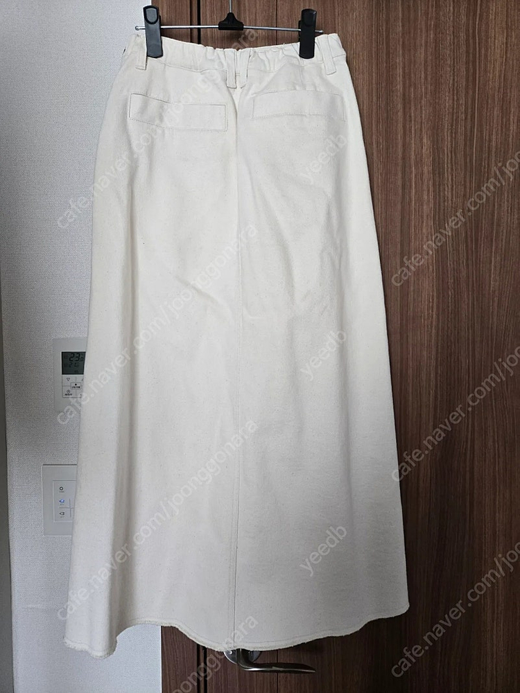 한섬 타임 TIME 슬릿 데님 스커트 오트밀 롱스커트 더캐시미어 랑방 시스템 마인 가디건 니트 팬츠 원피스 자켓 셔...--7