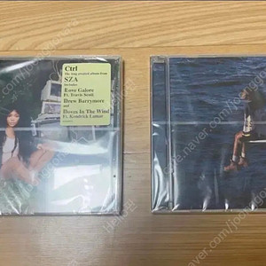 SZA 미개봉 cd 일괄 싸게 팝니다!