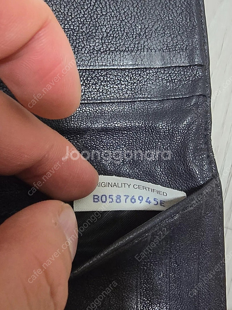 (정품) 보테가베네타 투톤 오거나이저 카드지갑 (명품--5