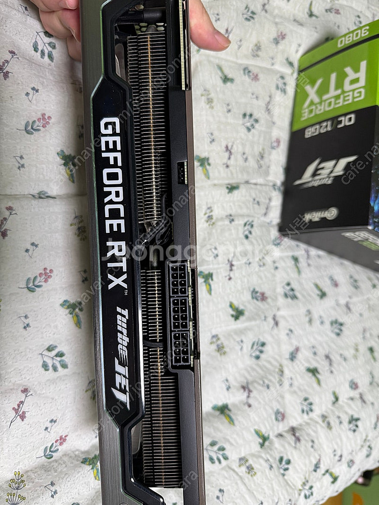 이엠텍 RTX 3080 TURBO JET OC 12GB--4
