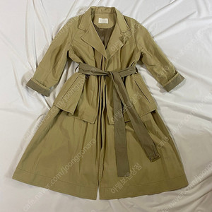 [55] michaa 미샤 트렌치 코트 라이트카키