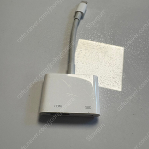 애플 정품 라이트닝 to hdmi