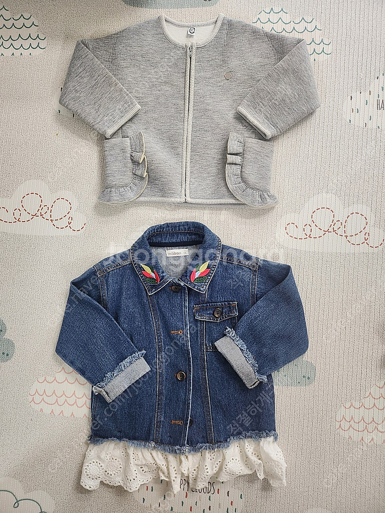 여아 90~100사이즈 봄옷 8벌(디어베이비, 블랙야크...--1