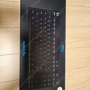로지텍 키보드 GPRO(유선/Clicky) 미개봉 국내정품