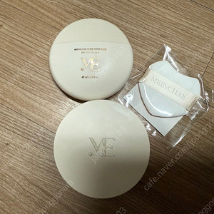 미인채 에그핏쿠션 21호 + 퓨어 톤 베이스
