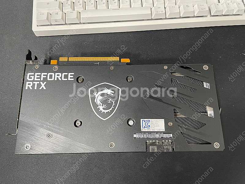 MSI 3060Ti 8GB LHR 개인 실사용 1년 채...--4