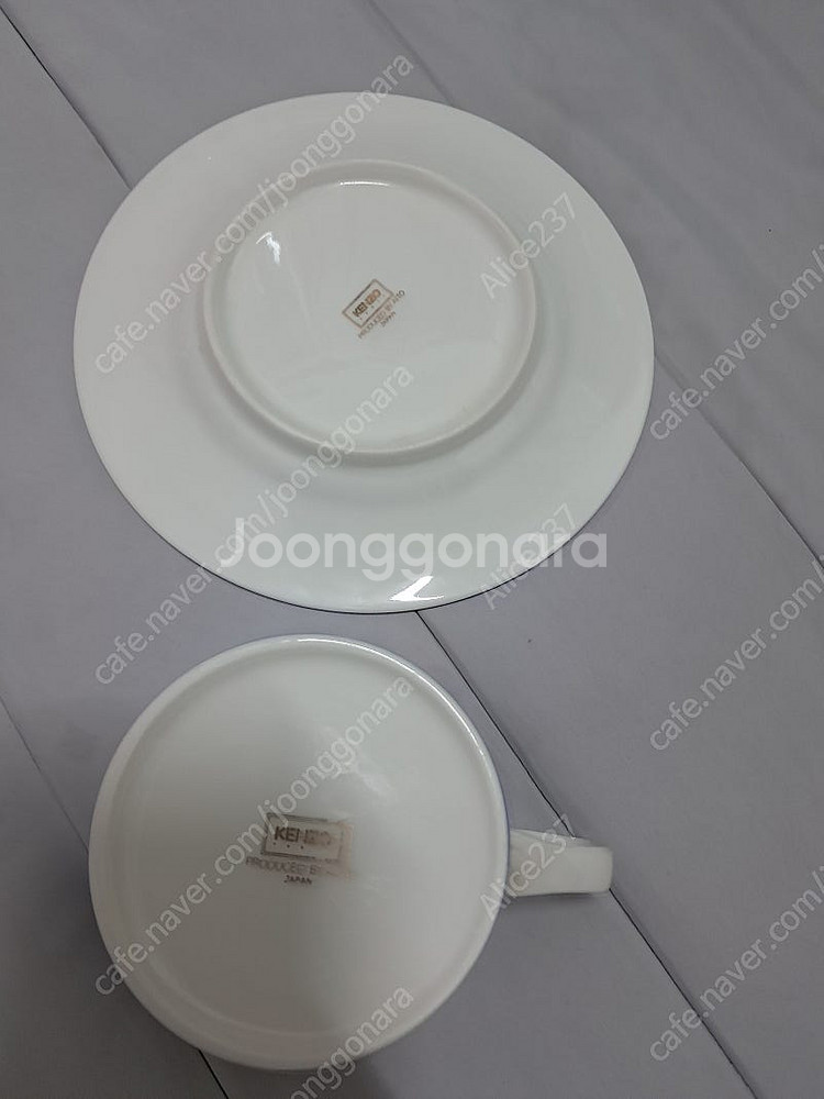 겐조 레트로 레드블루커피잔 2인세트--1