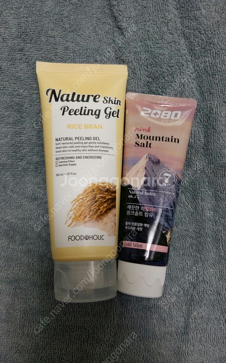 미개봉 새상품 고마쥬필링젤150ml 미백퓨어솔트치약10...--1
