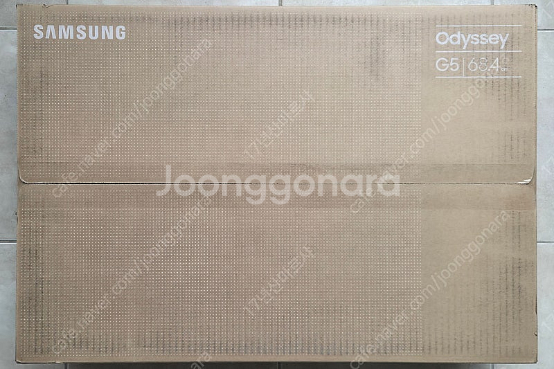 [미개봉] 삼성전자 오디세이 G5 S27DG500 27...--1