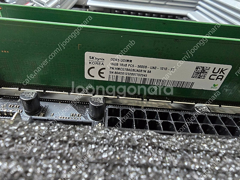 애즈락x670e 스틸래전드 + sk 5600 ddr5 ...--1