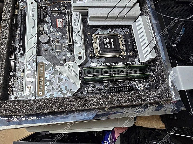 애즈락x670e 스틸래전드 + sk 5600 ddr5 ...--2