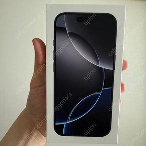 아이폰16프로 256 블랙 티티늄 미개봉