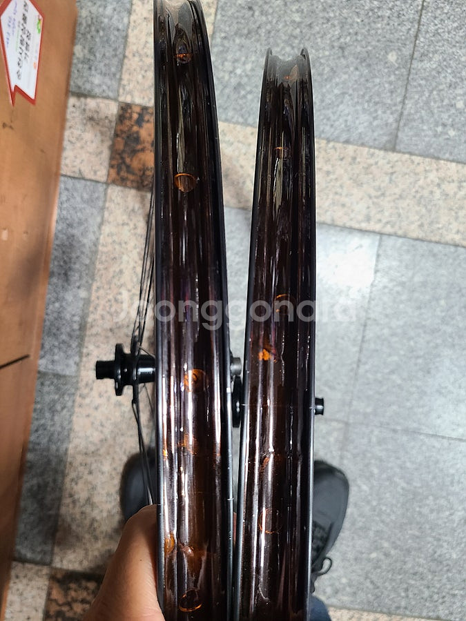 *신차 분리 A급*자이언트 PR2 디스크 휠셋--8