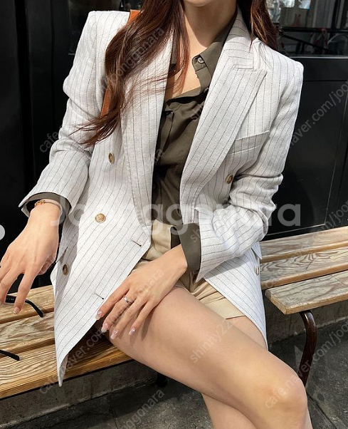루흐 하엄지 린넨자켓--2