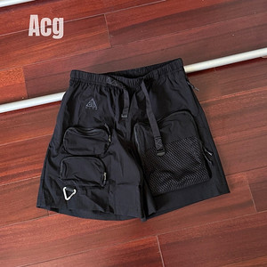좌쓰 Nike ACG Cargo Shorts Black 나이키 ACG 카고 쇼츠 블랙