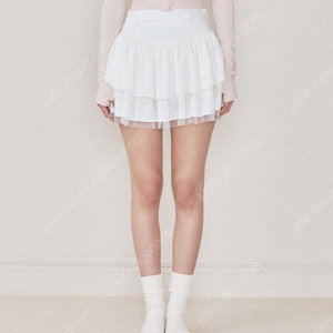 낫유어로즈 샤샤스커트 M (NOT YOUR ROSE Sasha skirt (Ivory))