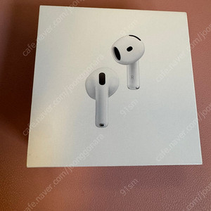 Apple 2024 에어팟 4세대 액티브 노이즈 캔슬링 블루투스 이어폰