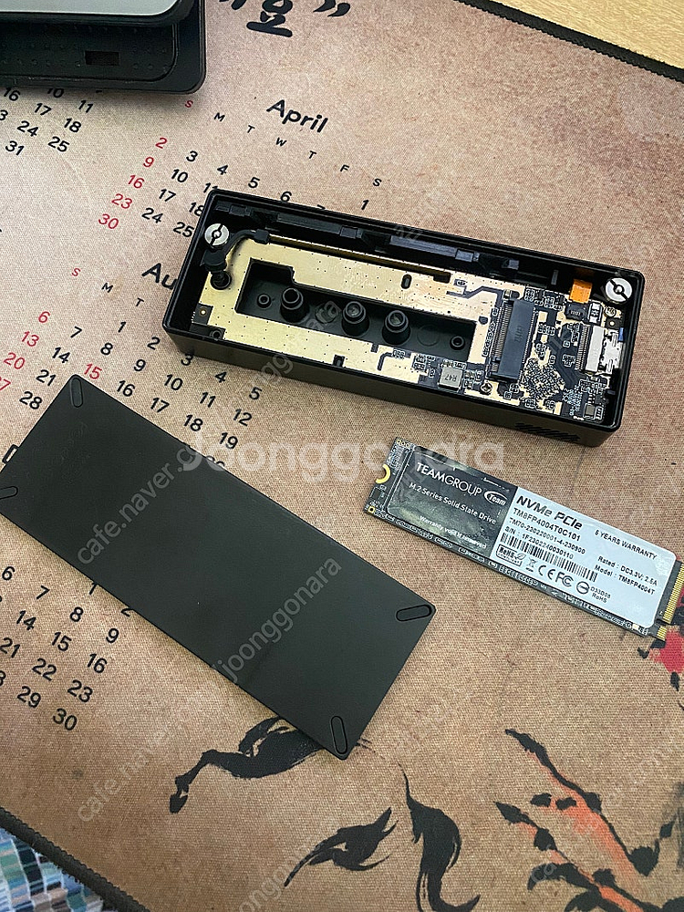 4tb nvme ssd 인클로저 썬더볼트--2
