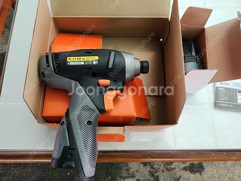 새제품 아임삭 AI 414M 3G 임팩드라이버 + 2a...--0
