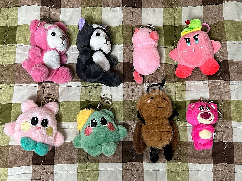 키링 인형 택있는거 55개 + 택없는거 8개 일괄 판매...--3