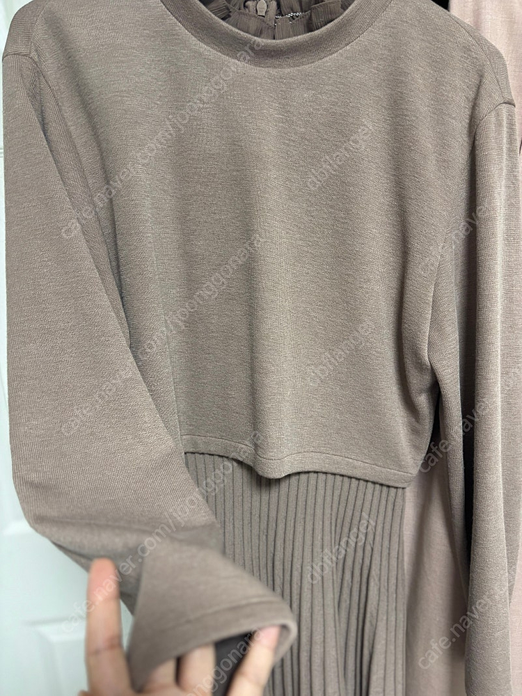 한섬 sj sj 레이어드 원피스 55 이미지