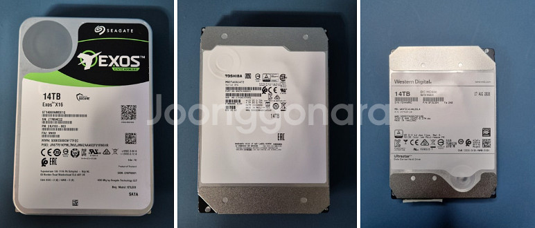[판매] 시게이트,도시바 14TB 14테라 SATA H...--1